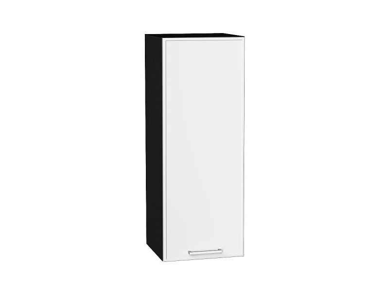 920*350*321 Шкаф верхний с 1-ой дверцей Квадро Белый/Graphite