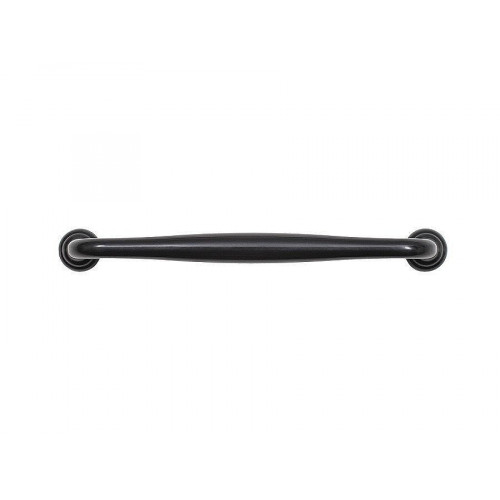 Ручка скоба мебельная URSULA RS433BL.4 BL Матовый черный 128
