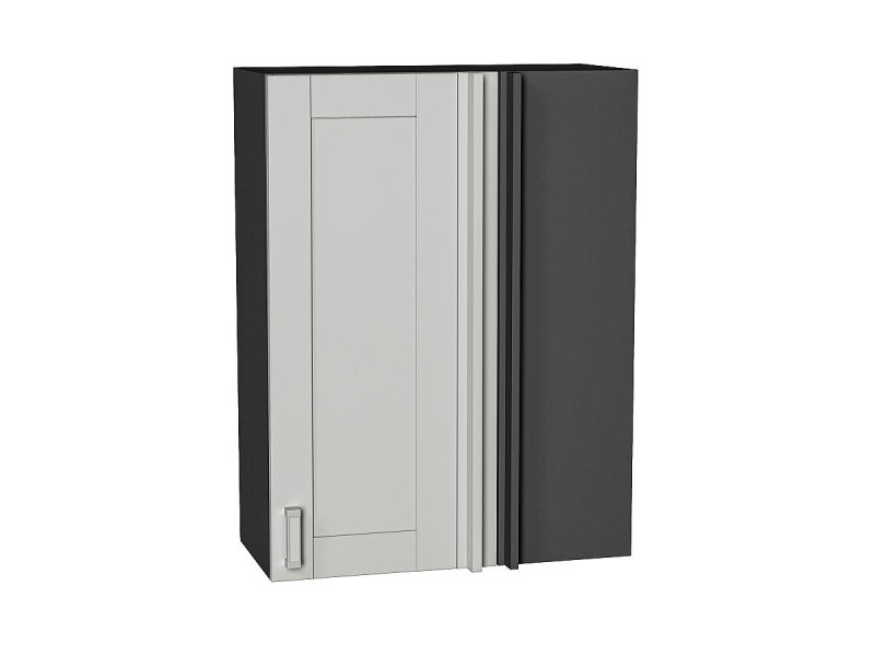 Кухня 920*700*Шкаф верхний прямой угловой Лофт Grey Silk/Graphite
