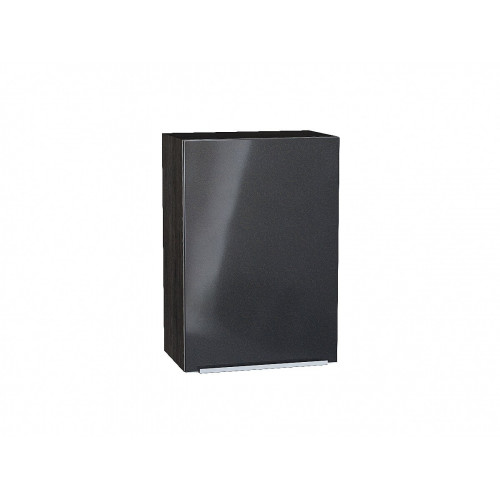 716*500* Шкаф верхний с 1-ой дверцей Фьюжн Anthracite Graphite