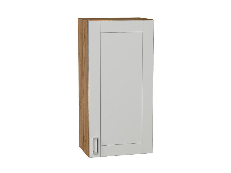 Кухня 920*450*Шкаф верхний с 1-ой дверцей Лофт Grey Silk/Дуб Вотан