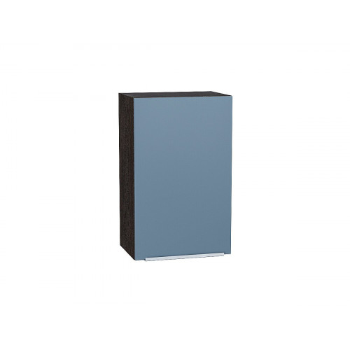 716*450* Шкаф верхний с 1-ой дверцей Фьюжн Silky Blue Graphite