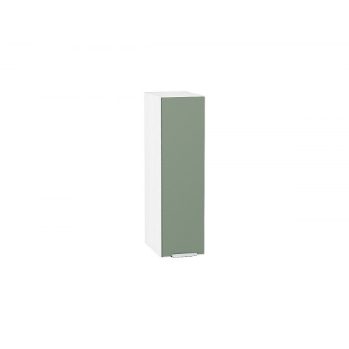 716*200* Шкаф верхний бутылочница Фьюжн Silky Mint Белый