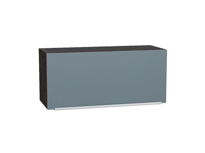 358*800* Шкаф верхний горизонтальный Фьюжн Silky Blue Graphite